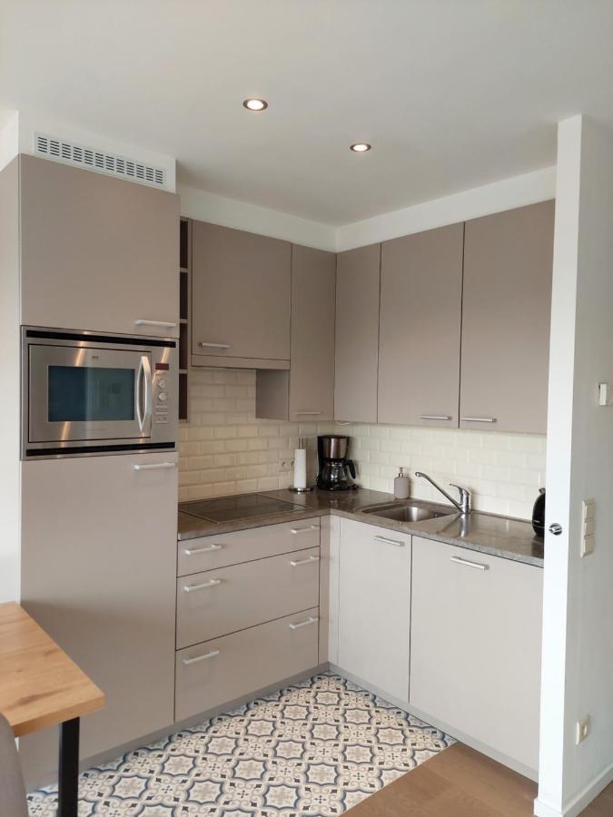 Studio 3 Bredene Met Strandcabine المظهر الخارجي الصورة