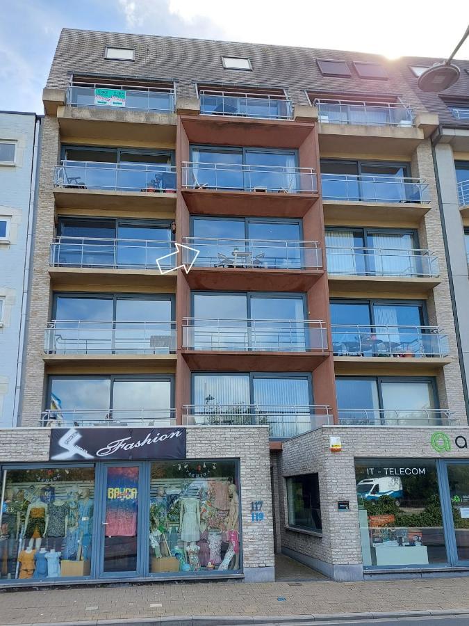 Studio 3 Bredene Met Strandcabine المظهر الخارجي الصورة